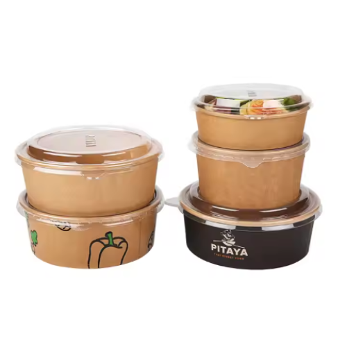 450ML-1100ML disposable paper bowls