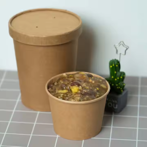 450ML-600ML disposable paper bowls