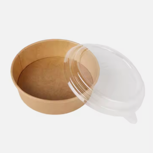 700ML disposable paper bowls With cover