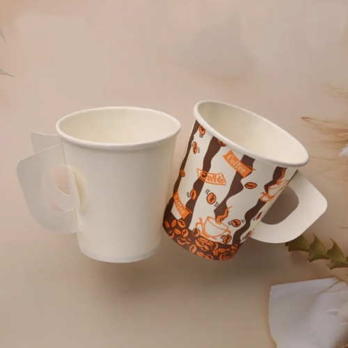 Coffee Paper Cup 6OZ With handle