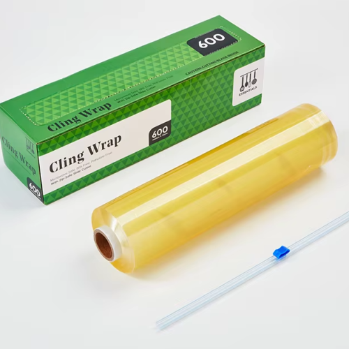 PVC cling film roll food packaging