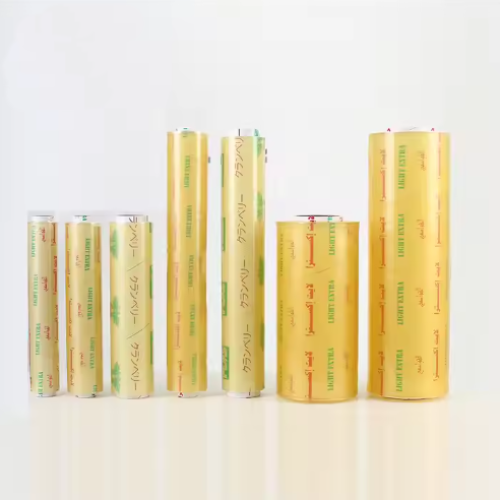 Customized PVC food packaging cling film