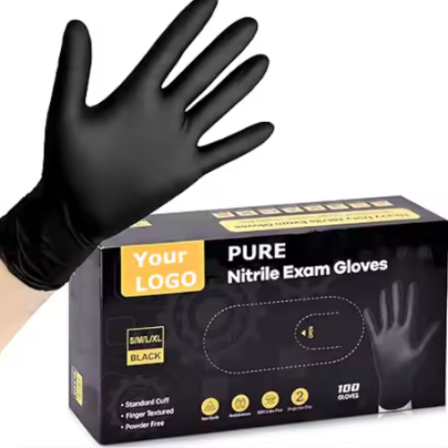 Spa beauty hairdressing nail art nitrile gloves