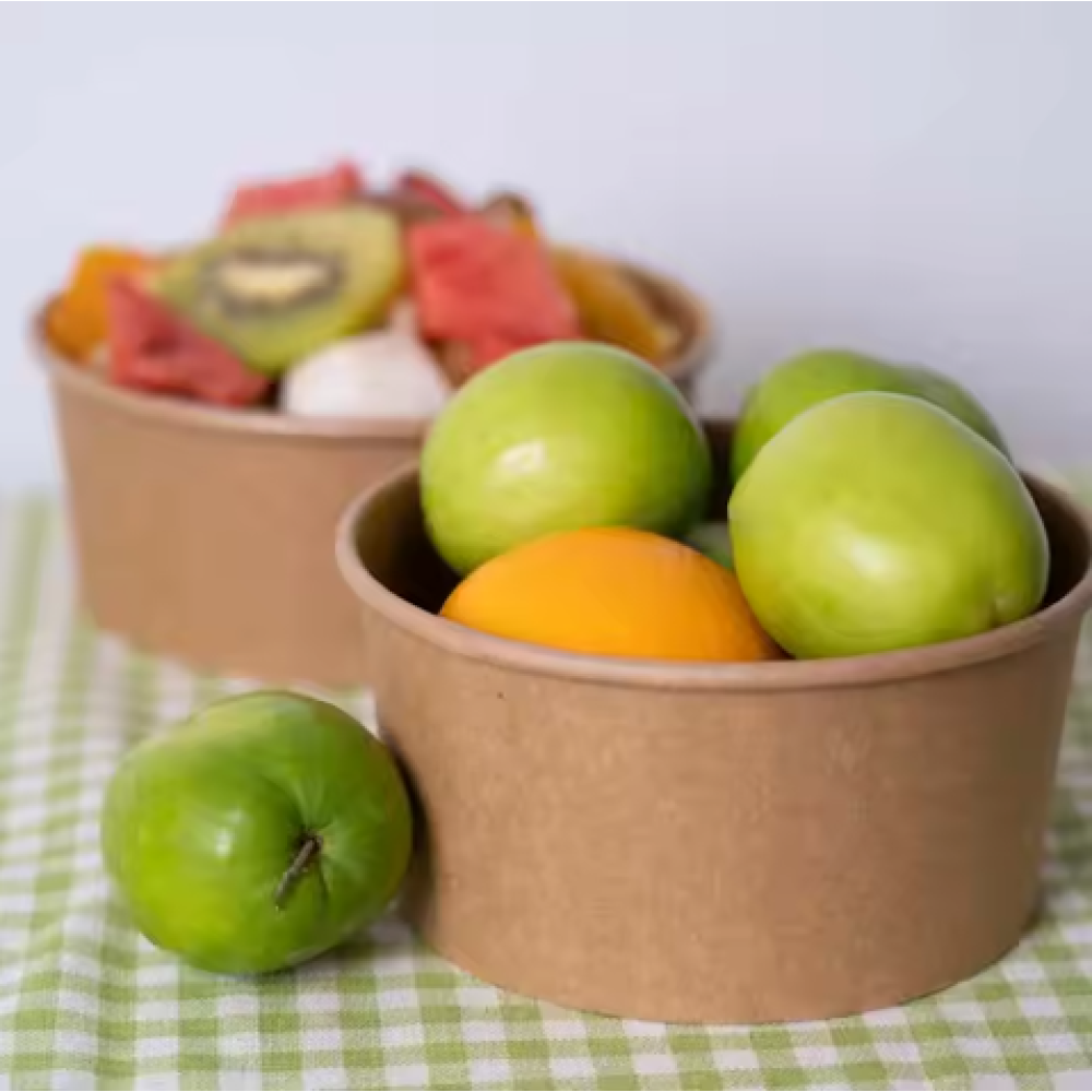 600ML disposable paper bowls