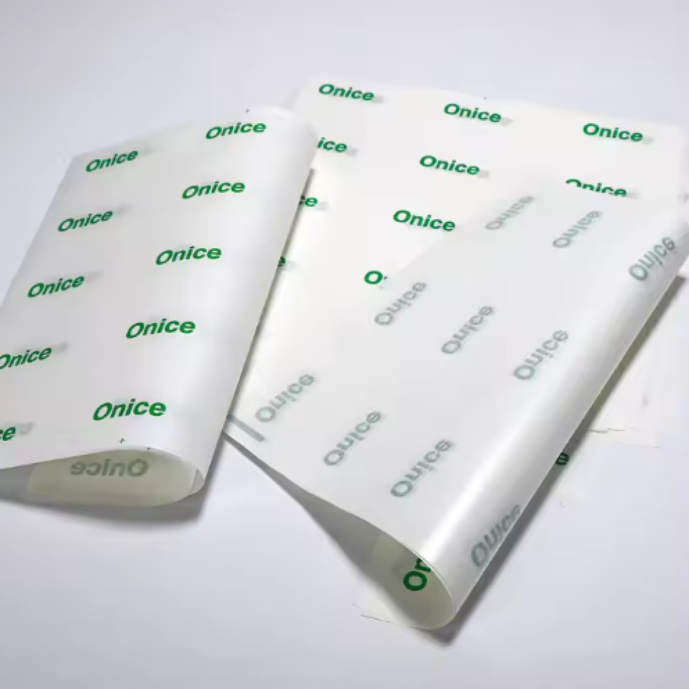 Recyclable custom logo food packaging paper