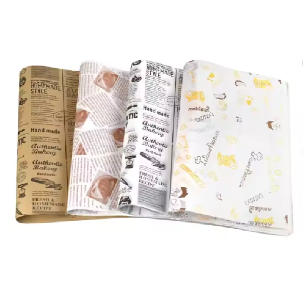 Logo size packaging PE coated sandwich paper