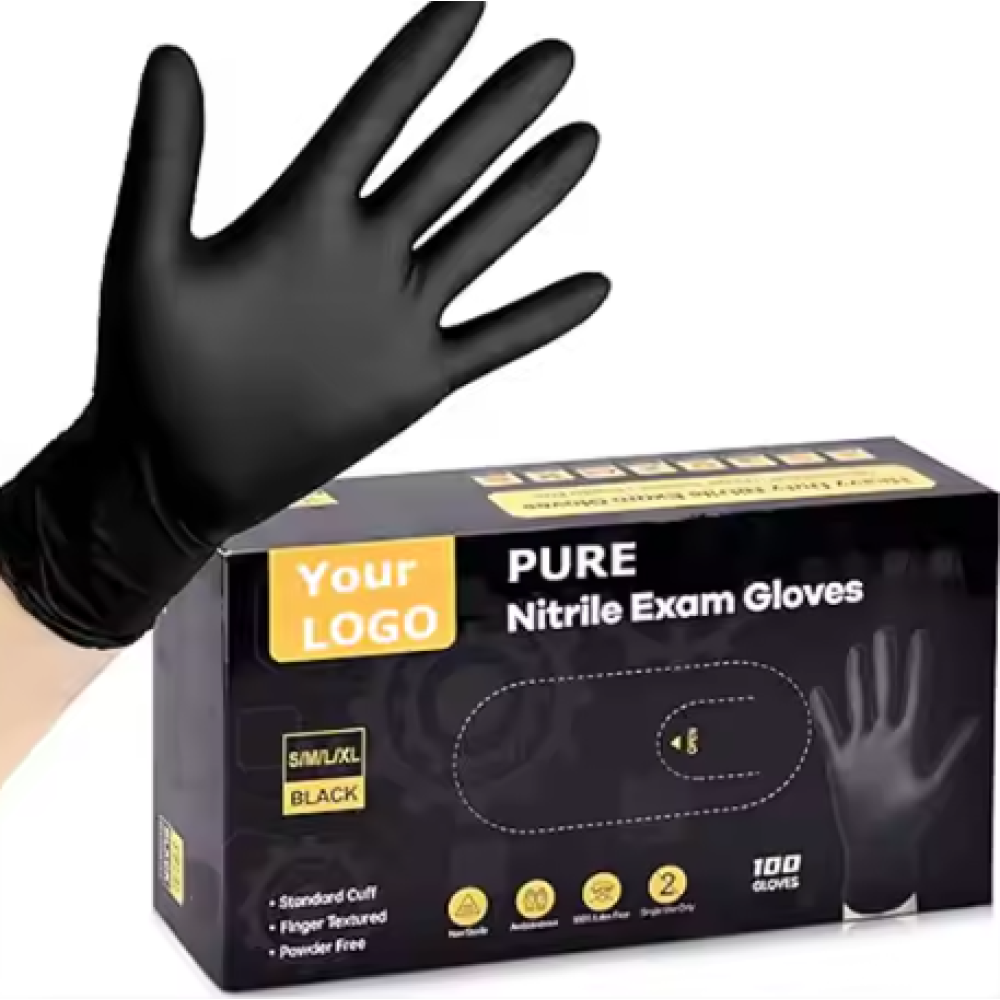 Spa beauty hairdressing nail art nitrile gloves