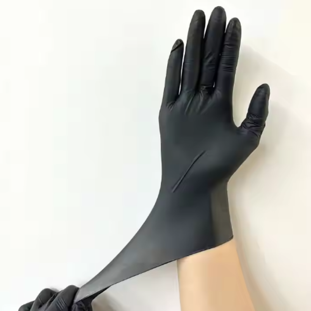 Disposable nitrile gloves