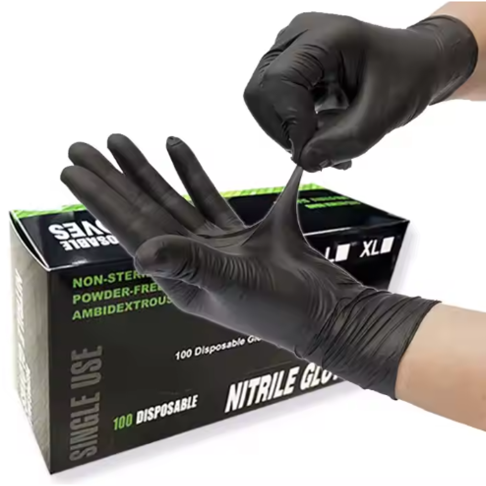 customized Spa beauty hairdressing nail art nitrile gloves