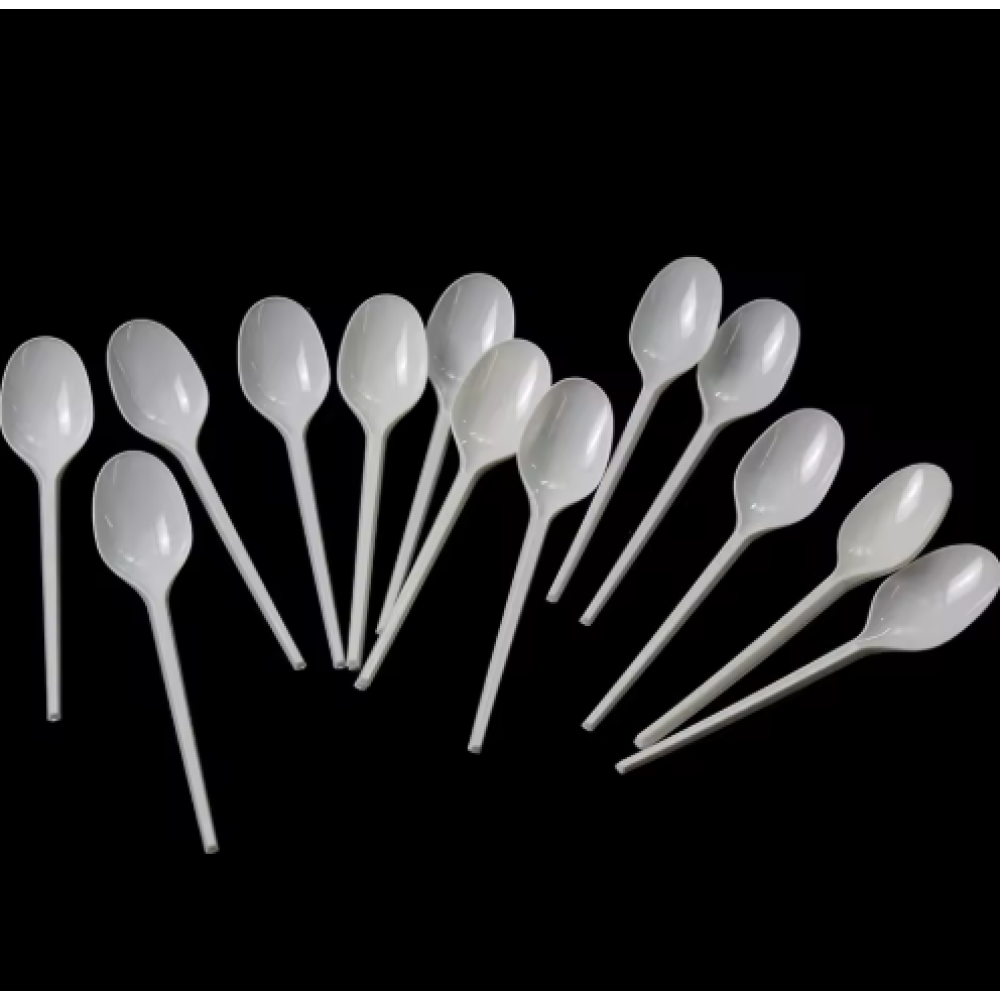  Disposable 165mm Teaspoon Spoon for Dessert